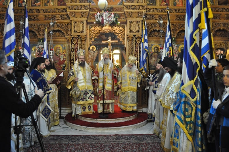 Φθιώτιδος Νικόλαος: «Στην Ελλάδα δεν νοείται Πατρίδα χωρίς Εκκλησία και Ορθοδοξία χωρίς Ελλάδα»